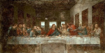 Léonard de Vinci œuvres - La Cène pré Léonard de Vinci